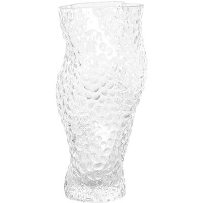 Beliani Blumen Vase ELATOS Transparentes Glas 23 cm - Blumentopf Beliani Blumen Vase ELATOS Transparentes Glas 23 cm - Blumentopf