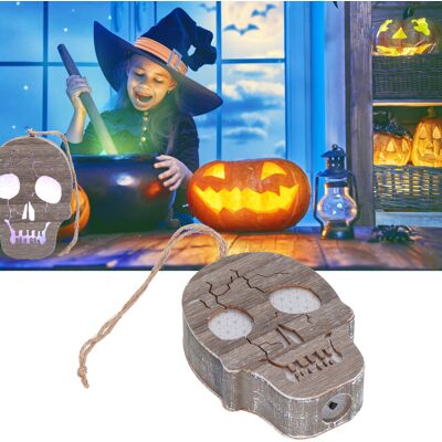 JUTE Halloween-dekorationen Zum Selbermachen: Kürbis-geisterlaternen Aus Holz Mit Leds, Gruselige Halloween-accessoires, Horror-dekorationen Für Zuhause, Totenköpfe. JUTE Halloween-dekorationen Zum Selbermachen: Kürbis-geisterlaternen Aus Holz Mit Leds, Gruselige Halloween-accessoires, Horror-dekorationen Für Zuhause, Totenköpfe.