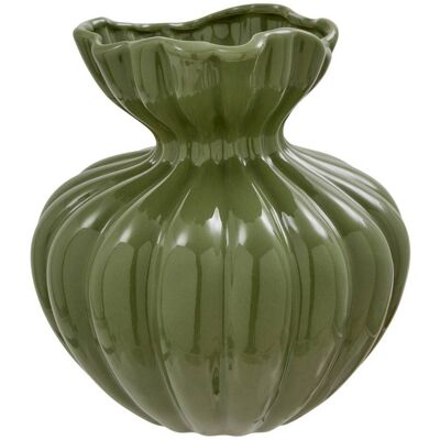 ATMOSPHERA Vase „mona“, H. 23,5 Cm - Khaki ATMOSPHERA Vase „mona“, H. 23,5 Cm - Khaki