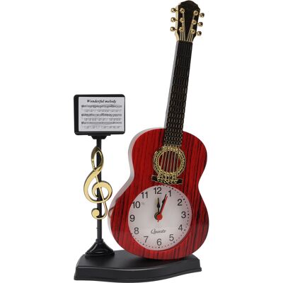LEDE Geigenwecker, Originelles Design, Innovativer Wecker Für Wohnzimmer, Zuhause, Büro, Dekoration, Geschenk 2166b (höhe 24,2 Cm) LEDE Geigenwecker, Originelles Design, Innovativer Wecker Für Wohnzimmer, Zuhause, Büro, Dekoration, Geschenk 2166b (höhe 24,2 Cm)