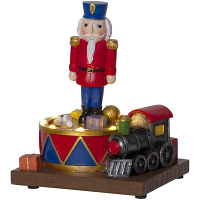 Star Trading - Deko-figur ,nutcracker' Mit Beleuchtung, Rotierend, Batterien +timer, 8 Warmweiße Leds, H 16cm Star Trading - Deko-figur ,nutcracker' Mit Beleuchtung, Rotierend, Batterien +timer, 8 Warmweiße Leds, H 16cm