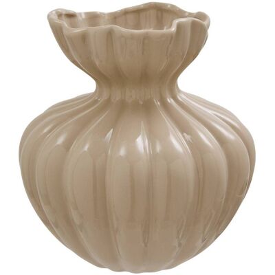 ATMOSPHERA Vase „mona“, H. 23,5 Cm - Beige ATMOSPHERA Vase „mona“, H. 23,5 Cm - Beige