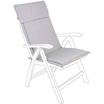 BIZZOTTO Hochlehniges Liegestuhlkissen Mit Wasserabweisendem Stoff Für Den Innen- Und Außenbereich -tortora / Kit Mit 2 Stück BIZZOTTO Hochlehniges Liegestuhlkissen Mit Wasserabweisendem Stoff Für Den Innen- Und Außenbereich -tortora / Kit Mit 2 Stück