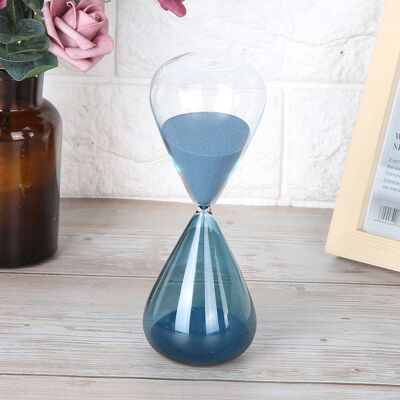 AUCO Innovative, Kegelförmige Sanduhr Aus Glas – Einzigartiges Geburtstagsgeschenk, Tischdekoration Für Zuhause AUCO Innovative, Kegelförmige Sanduhr Aus Glas – Einzigartiges Geburtstagsgeschenk, Tischdekoration Für Zuhause