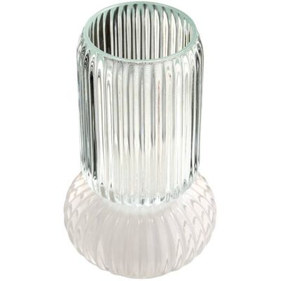 ATMOSPHERA Vase Loumi, H. 19 Cm - Transparent ATMOSPHERA Vase Loumi, H. 19 Cm - Transparent