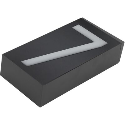 HEAT Solarbetriebene Led-hausnummernschildleuchte Für Den Außenbereich, Haus, Hotel, Geschäft, Tür, Adressschilder (nummer 7) HEAT Solarbetriebene Led-hausnummernschildleuchte Für Den Außenbereich, Haus, Hotel, Geschäft, Tür, Adressschilder (nummer 7)