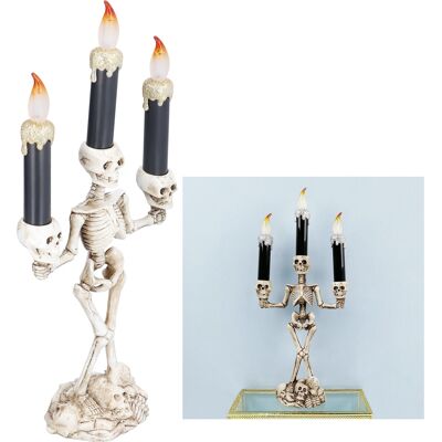 JUTE Flammenlose Led-kerze, Realistische Totenkopf-dekoration Aus Schmelzendem Wachs, Totenkopflampe, Elektronischer Kerzenständer, Geisterhand-kerzenlampe. JUTE Flammenlose Led-kerze, Realistische Totenkopf-dekoration Aus Schmelzendem Wachs, Totenkopflampe, Elektronischer Kerzenständer, Geisterhand-kerzenlampe.