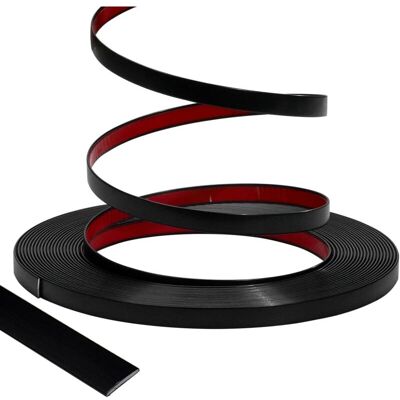 XL DESTOCK Dekorative Bordüre, Selbstklebendes Dekorband Für Türen, Fenster, Flexible Spiegel, Schränke Und Bordüren (schwarz, 10mm X 12m) XL DESTOCK Dekorative Bordüre, Selbstklebendes Dekorband Für Türen, Fenster, Flexible Spiegel, Schränke Und Bordüren (schwarz, 10mm X 12m)