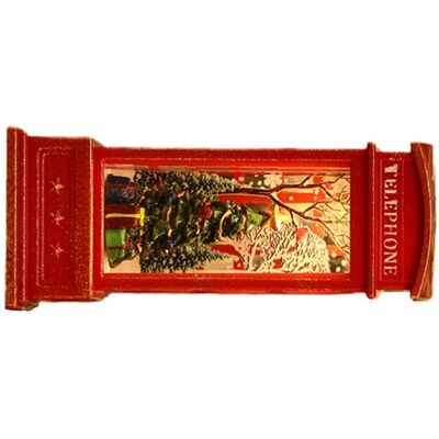 JUTE Weihnachtsdekorationen, Alter Mann, Schneemann, Telefonzelle, Kleine Öllampe, Hotel-/ktv-dekoration, Beleuchtete Ornamente, Weihnachtsgeschenke, Telefonzelle JUTE Weihnachtsdekorationen, Alter Mann, Schneemann, Telefonzelle, Kleine Öllampe, Hotel-/ktv-dekoration, Beleuchtete Ornamente, Weihnachtsgeschenke, Telefonzelle