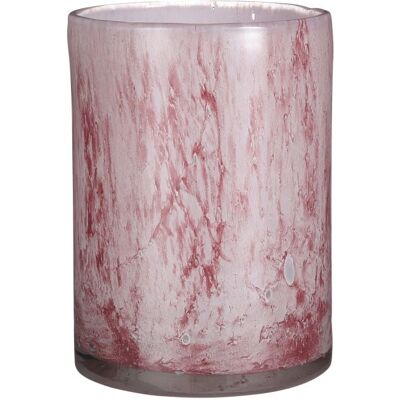 Mica Decorations - Mica Glas Vase Estelle Zylinder Hellrosa, 23 X 17 Cm Deko-accessoires Mica Decorations - Mica Glas Vase Estelle Zylinder Hellrosa, 23 X 17 Cm Deko-accessoires