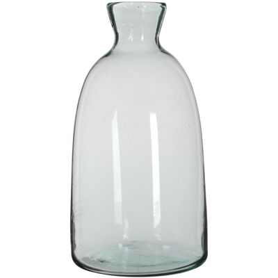 Mica Decorations Florine Recyclingglasvase - 44x22cm - Transparent - Vase Mica Decorations Florine Recyclingglasvase - 44x22cm - Transparent - Vase