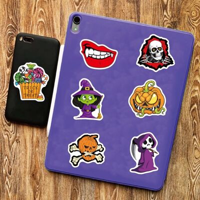 JUTE Halloween-aufkleber: 100 Niedliche Kürbisaufkleber Aus Pvc Für Wasserflaschen, Notizbücher Und Fotoalben. Wasserfeste Halloween-dekoration Für Kinder. JUTE Halloween-aufkleber: 100 Niedliche Kürbisaufkleber Aus Pvc Für Wasserflaschen, Notizbücher Und Fotoalben. Wasserfeste Halloween-dekoration Für Kinder.