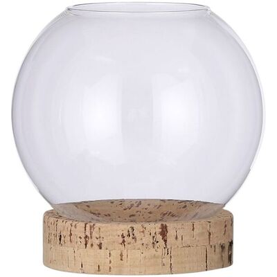Mica Decorations - Mica Vase Jillian Transparent Transparent, 19 X 18 Cm Deko-accessoires Mica Decorations - Mica Vase Jillian Transparent Transparent, 19 X 18 Cm Deko-accessoires