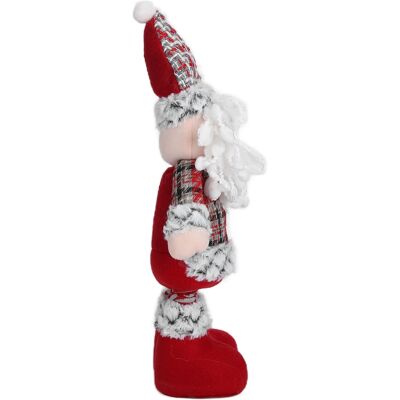 AUCO Dehnbare Weihnachtsmann-schneemann-figur, 12 Cm, Dehnbare Weihnachtsdekoration, Geschenk, Ornament AUCO Dehnbare Weihnachtsmann-schneemann-figur, 12 Cm, Dehnbare Weihnachtsdekoration, Geschenk, Ornament