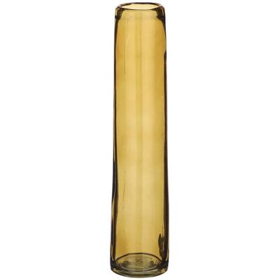 MICA DECORATIONS Mica Vase Xandra Gelb, 30,5 X 7 Cm Deko-accessoires MICA DECORATIONS Mica Vase Xandra Gelb, 30,5 X 7 Cm Deko-accessoires