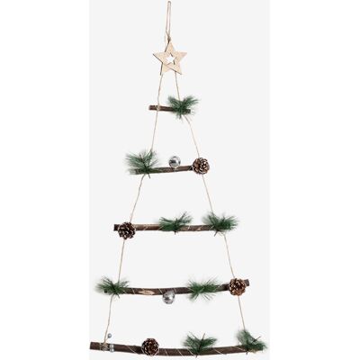 SKLUM Iber Weiße Holz-Wandweihnachtsbaum - Weihnachtsbaum SKLUM Iber Weiße Holz-Wandweihnachtsbaum - Weihnachtsbaum