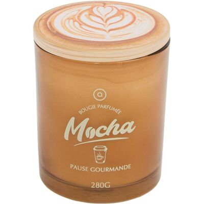 ATMOSPHERA Duftkerze „croissant Fra“, Rund, 280 G - ATMOSPHERA Duftkerze „croissant Fra“, Rund, 280 G -