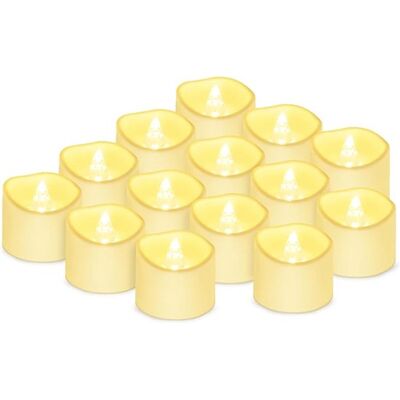 OEM Led-kerzen – 24 Stück, Wackelnde Flamme, Elektrische Kerzenkegel Für Weihnachten, Weihnachtsbaum, Ostern Und Hochzeiten OEM Led-kerzen – 24 Stück, Wackelnde Flamme, Elektrische Kerzenkegel Für Weihnachten, Weihnachtsbaum, Ostern Und Hochzeiten