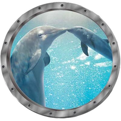 Minkurow Wandtattoo 3d Wandtattoo Fenster Delphin Schildkröten Unterwasserwelt Delfine Marine Wohnzimmer Schlafzimmer Kinderzimmer Deko (delphin) Minkurow Wandtattoo 3d Wandtattoo Fenster Delphin Schildkröten Unterwasserwelt Delfine Marine Wohnzimmer Schlafzimmer Kinderzimmer Deko (delphin)