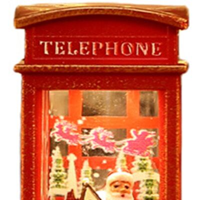 JUTE Weihnachtsdekorationen, Alter Mann, Schneemann, Telefonzelle, Kleine Öllampe, Hotel-/ktv-dekoration, Beleuchtete Ornamente, Weihnachtsgeschenke, Telefonzelle JUTE Weihnachtsdekorationen, Alter Mann, Schneemann, Telefonzelle, Kleine Öllampe, Hotel-/ktv-dekoration, Beleuchtete Ornamente, Weihnachtsgeschenke, Telefonzelle