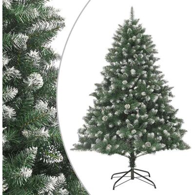 vidaXL Künstlicher Weihnachtsbaum - 180 cm, Grün, Ständer, PVC vidaXL Künstlicher Weihnachtsbaum - 180 cm, Grün, Ständer, PVC