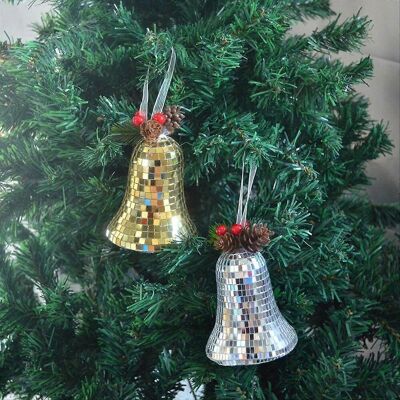 MIXHOME Weihnachtsglocken-anhänger, Baumschmuck, Festliche Girlande Für Zuhause MIXHOME Weihnachtsglocken-anhänger, Baumschmuck, Festliche Girlande Für Zuhause