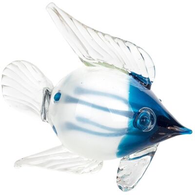 Signes Grimalt Blau Sternfisch Kristall-Papiergewicht Signes Grimalt Blau Sternfisch Kristall-Papiergewicht