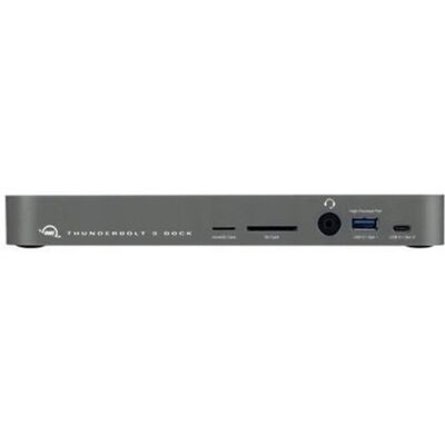 UNBEKANNT Owc Thunderbolt 3 Dock 14-port, Dockingstation ,grau, Usb-c, Lan, Mini Displayport UNBEKANNT Owc Thunderbolt 3 Dock 14-port, Dockingstation ,grau, Usb-c, Lan, Mini Displayport