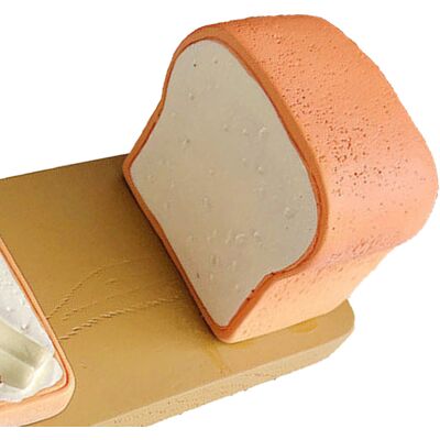 HEAT Niedlicher Und Witziger Tablet-ständer Aus Kunstharz In Form Eines Toasts, Perfekt Zum Serien Schauen. Quadratischer Ständer In Katzenform. HEAT Niedlicher Und Witziger Tablet-ständer Aus Kunstharz In Form Eines Toasts, Perfekt Zum Serien Schauen. Quadratischer Ständer In Katzenform.