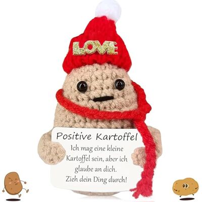 OEM Positives Kartoffel-maskottchen Mit Karte, Lustiges Geschenk OEM Positives Kartoffel-maskottchen Mit Karte, Lustiges Geschenk