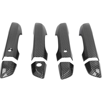 HEAT Dekorative Türgriffblenden In Carbonfaser-optik, Passend Für Honda Civic Der 10. Generation (2016–2020), Rechtslenker, Sowie Ein Interieur-schutzset. HEAT Dekorative Türgriffblenden In Carbonfaser-optik, Passend Für Honda Civic Der 10. Generation (2016–2020), Rechtslenker, Sowie Ein Interieur-schutzset.