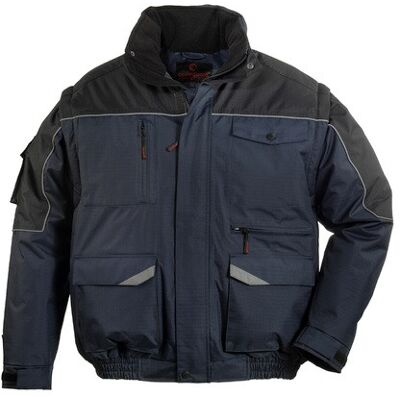 Multitaschenjacke Coverguard Ripstop 2 In 1 Navy/schwarz Gr. L Multitaschenjacke Coverguard Ripstop 2 In 1 Navy/schwarz Gr. L