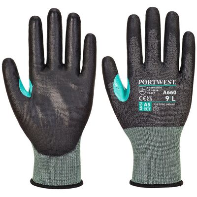 Gant Anti-cut En Pu Vhr18 Farbe: Schwarz Größe S - Portwest Gant Anti-cut En Pu Vhr18 Farbe: Schwarz Größe S - Portwest