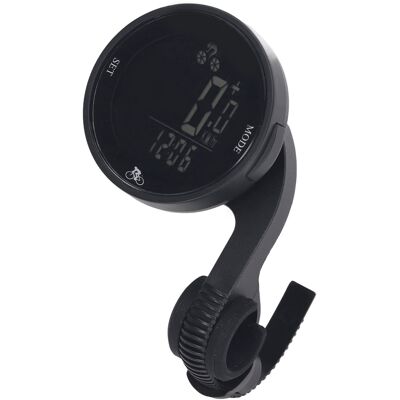 HEAT Fahrradcomputer Mit Geschwindigkeits- Und Frequenzsensor, Led-hintergrundbeleuchtung, Großem Display, Kabellosem Tachometer Und Kilometerzähler Inklusive Halterung HEAT Fahrradcomputer Mit Geschwindigkeits- Und Frequenzsensor, Led-hintergrundbeleuchtung, Großem Display, Kabellosem Tachometer Und Kilometerzähler Inklusive Halterung
