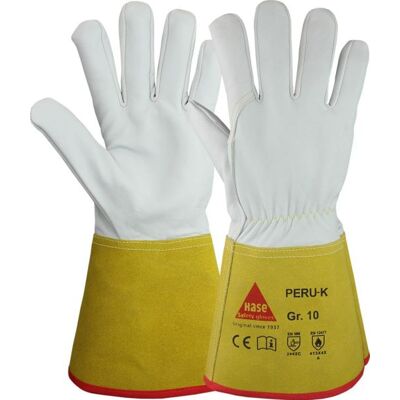 HASE SAFETY GLOVES Schweißerhandschuh Peru K, M. Kevlar, Schafsnappa, En 388, En 12477, Gr. 11 HASE SAFETY GLOVES Schweißerhandschuh Peru K, M. Kevlar, Schafsnappa, En 388, En 12477, Gr. 11
