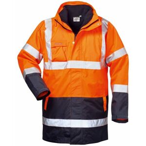 Travis 4-IN-1 warnschutzparka orange/marine Gr. 3-XL (58/60) 23549-3 Gr. 3-XL (58/60) - Safestyle