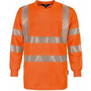 Triuso Vizwell Warnshirt langarm VWTS 21 UV50+ Gr. 2XL orange