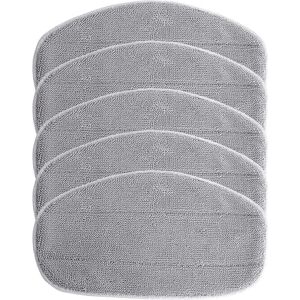 MEMKEY 5x Ersatzbezüge Kompatibel Mit Leifheit Cleantenso Dampfreiniger, Dampfmopp - Mikrofaser, Grau MEMKEY 5x Ersatzbezüge Kompatibel Mit Leifheit Cleantenso Dampfreiniger, Dampfmopp - Mikrofaser, Grau