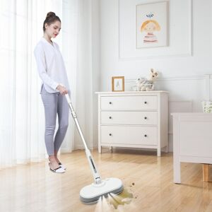 GOJOY Elektrischer Mopp Wischmopp Bodenwischer Vibrationsmopp Wiederaufladbarer Wischmopp, Bodenreiniger Spin Mop Für Effizientes Reinigen, Verstellbare Länge, Leicht & Tragbar GOJOY Elektrischer Mopp Wischmopp Bodenwischer Vibrationsmopp Wiederaufladbarer Wischmopp, Bodenreiniger Spin Mop Für Effizientes Reinigen, Verstellbare Länge, Leicht & Tragbar