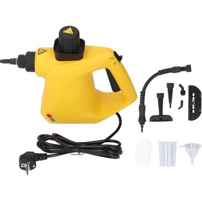 YMYNY Tragbarer 1000-w-dampfreiniger, Multifunktional, Hoher Druck Und Hohe Temperatur, Für Haushalt, Möbel, Kleidung, Sofa Und Auto. Gelb. Eu-stecker 220–240 V. YMYNY Tragbarer 1000-w-dampfreiniger, Multifunktional, Hoher Druck Und Hohe Temperatur, Für Haushalt, Möbel, Kleidung, Sofa Und Auto. Gelb. Eu-stecker 220–240 V.