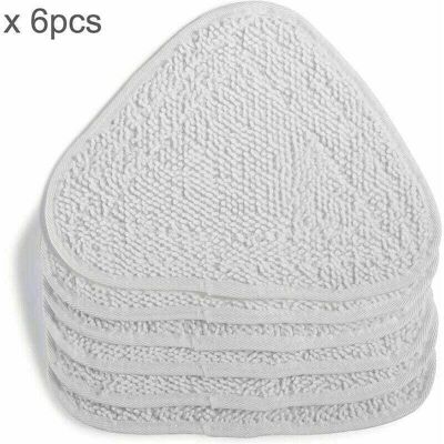 OEM 6er-pack Ersatz-wischmopppads Für Dampfmopps Und Dampfreiniger, Familienpackung, Weiß OEM 6er-pack Ersatz-wischmopppads Für Dampfmopps Und Dampfreiniger, Familienpackung, Weiß