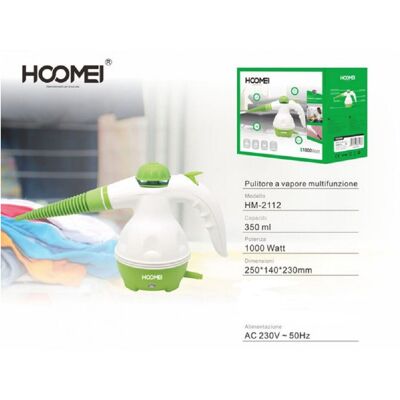 Trade Shop HM-2112 - Dampfbürste - 1000W, 350ml, 3.5 Bar - Tiefenreinigung & Sterilisation Trade Shop HM-2112 - Dampfbürste - 1000W, 350ml, 3.5 Bar - Tiefenreinigung & Sterilisation