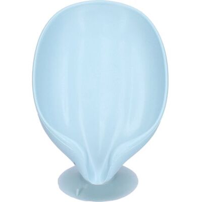 HEAT Blattförmige Seifenbox, Aufbewahrungsbox Für Badezimmer, Dusche, Zuhause, Outdoor, Reisen, Blau. HEAT Blattförmige Seifenbox, Aufbewahrungsbox Für Badezimmer, Dusche, Zuhause, Outdoor, Reisen, Blau.