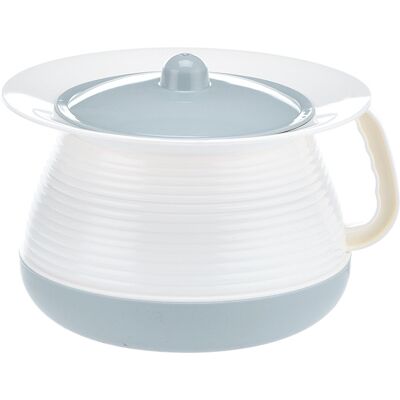 OEM Erwachsenen-toilette Mit Deckel, Tragbares Urinal, Geeignet Für Senioren, Geruchsdicht, 21 X 18 X 14 Cm, 1 Stück OEM Erwachsenen-toilette Mit Deckel, Tragbares Urinal, Geeignet Für Senioren, Geruchsdicht, 21 X 18 X 14 Cm, 1 Stück