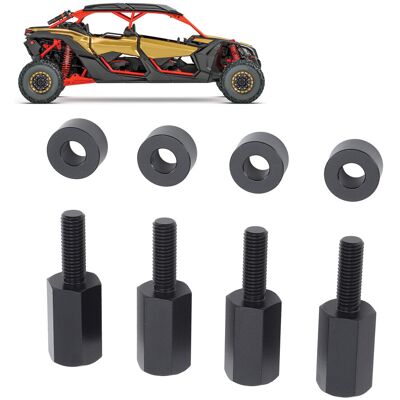 JUTE 4-teiliges 5 Cm (2 Zoll) Utv-sitzhöherlegungsset Für Alle Baujahre Des Can-am Maverick X3 JUTE 4-teiliges 5 Cm (2 Zoll) Utv-sitzhöherlegungsset Für Alle Baujahre Des Can-am Maverick X3