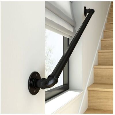 OEM Treppengeländer Aus Schmiedeeisen, Sicherheitsgeländer Für Senioren Und Kinder, Für Den Innen- Und Außenbereich, 50 Cm OEM Treppengeländer Aus Schmiedeeisen, Sicherheitsgeländer Für Senioren Und Kinder, Für Den Innen- Und Außenbereich, 50 Cm