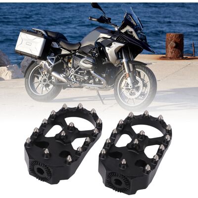 JUTE 1 Paar Vordere Fußrasten Für Bmw R1200gs Lc Adventure Motorrad (längenverstellbar), Schwarz JUTE 1 Paar Vordere Fußrasten Für Bmw R1200gs Lc Adventure Motorrad (längenverstellbar), Schwarz
