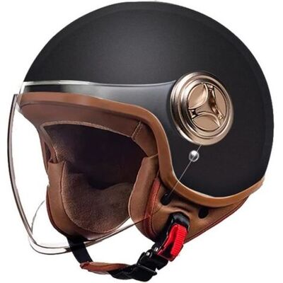 OEM Halboffener Jet-motorradhelm Für Herren (ece-geprüft), Urban-jet-helm, Kompakter Motorrad- Und Rollerhelm Für Damen Mit Anti-rutsch-schutz OEM Halboffener Jet-motorradhelm Für Herren (ece-geprüft), Urban-jet-helm, Kompakter Motorrad- Und Rollerhelm Für Damen Mit Anti-rutsch-schutz