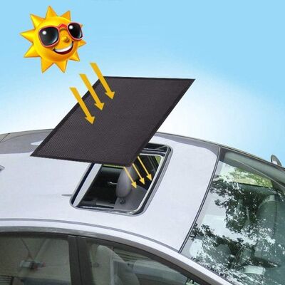 OEM Sonnenschutz Für Auto-schiebedach (160 X 100 Cm) – Universell Passendes Netzgewebe, Uv-schutz, Insektenschutz, Belüftung OEM Sonnenschutz Für Auto-schiebedach (160 X 100 Cm) – Universell Passendes Netzgewebe, Uv-schutz, Insektenschutz, Belüftung