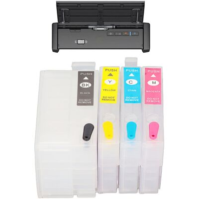 JUTE Kompatibel Mit Epson Workforce Wf-3620/3640/7110/7210/7610/7620/7710/7720 Nachfüllpatronen, T2521/t2522/t2523/t2524 Vierfarbenpatronen JUTE Kompatibel Mit Epson Workforce Wf-3620/3640/7110/7210/7610/7620/7710/7720 Nachfüllpatronen, T2521/t2522/t2523/t2524 Vierfarbenpatronen